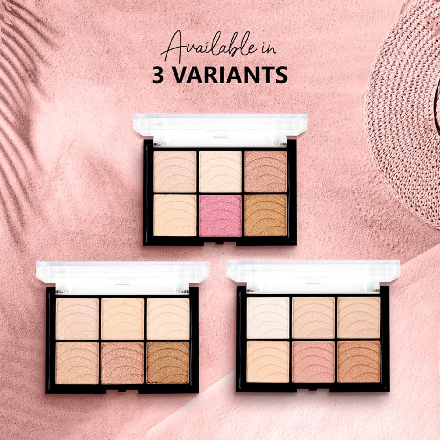 Shryoan Game On Blusher & Highlighter Palette - 3