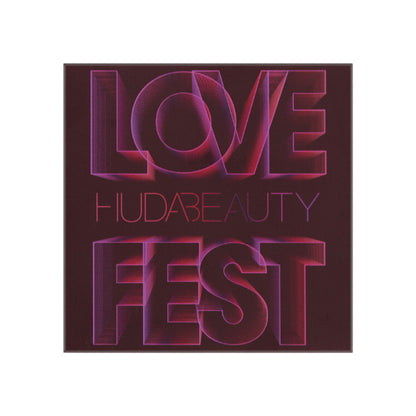 Huda Beauty Lovefest Cream Blush in Tosted Tangerine, creamy orange blush applied on cheeks with a soft finish.