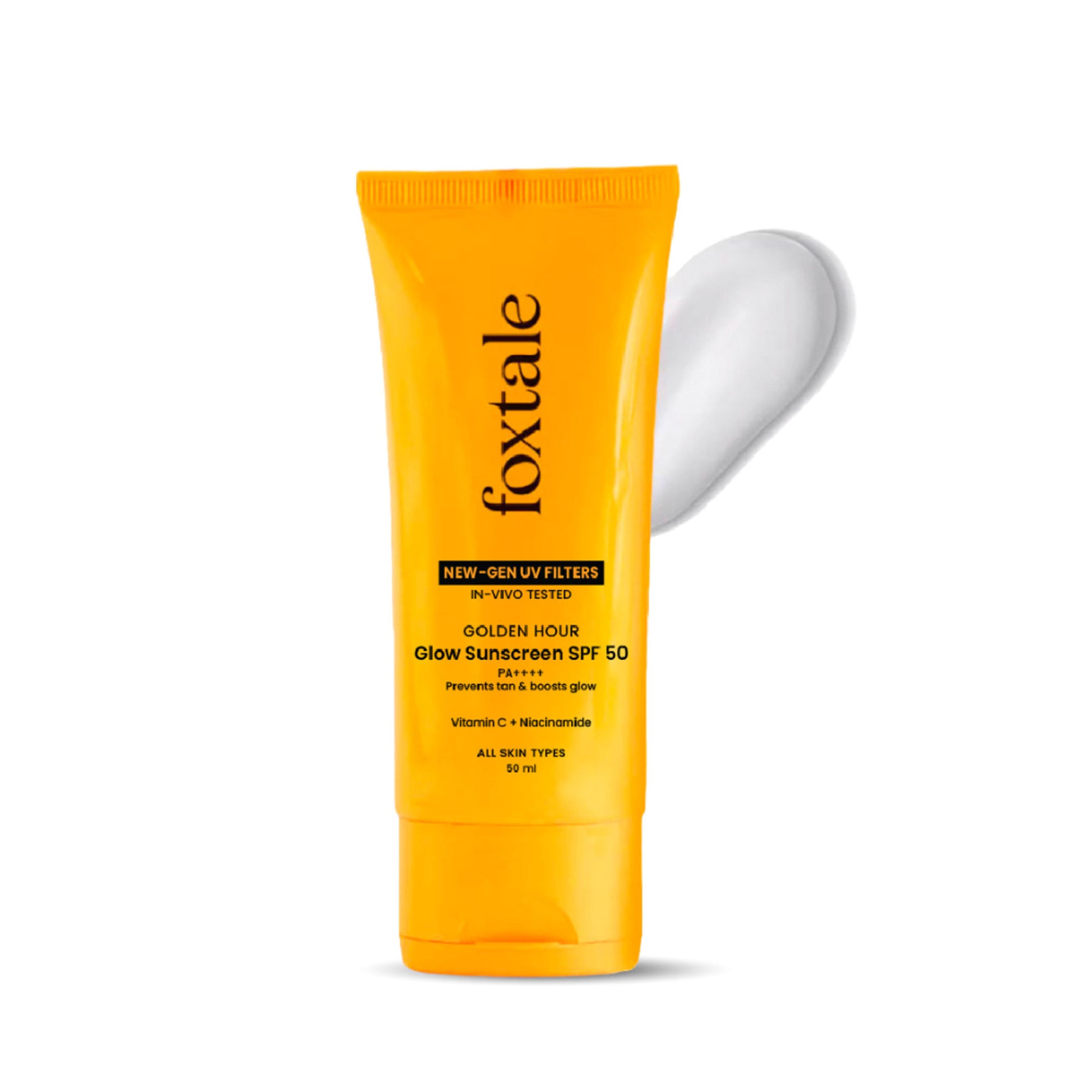 Foxtale SPF 50 Glow Sunscreen