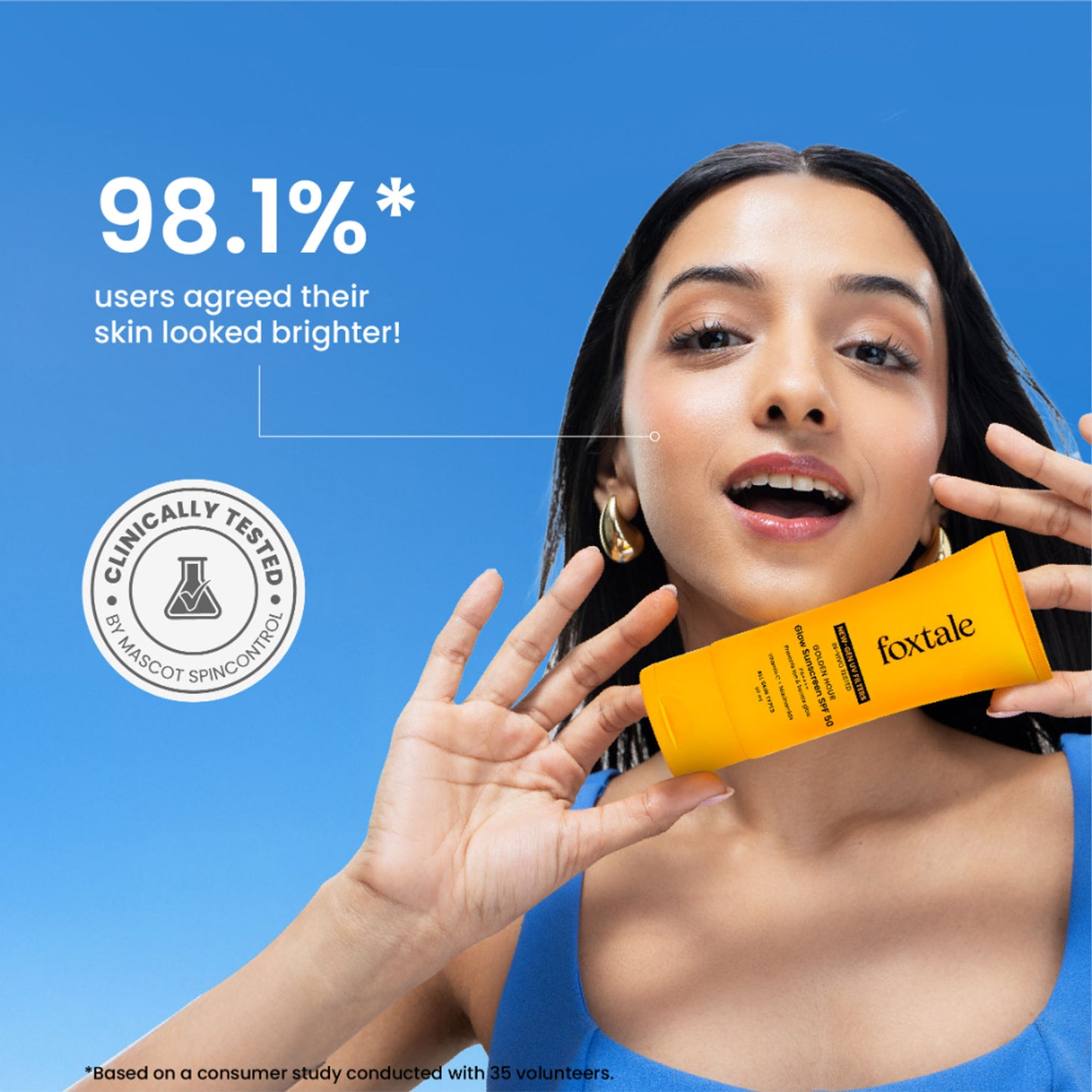 Foxtale SPF 50 Glow Sunscreen