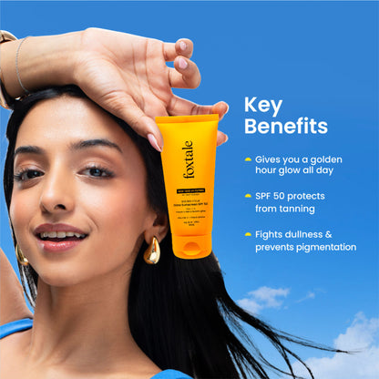 Foxtale SPF 50 Glow Sunscreen