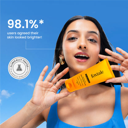 Foxtale SPF 50 Glow Sunscreen