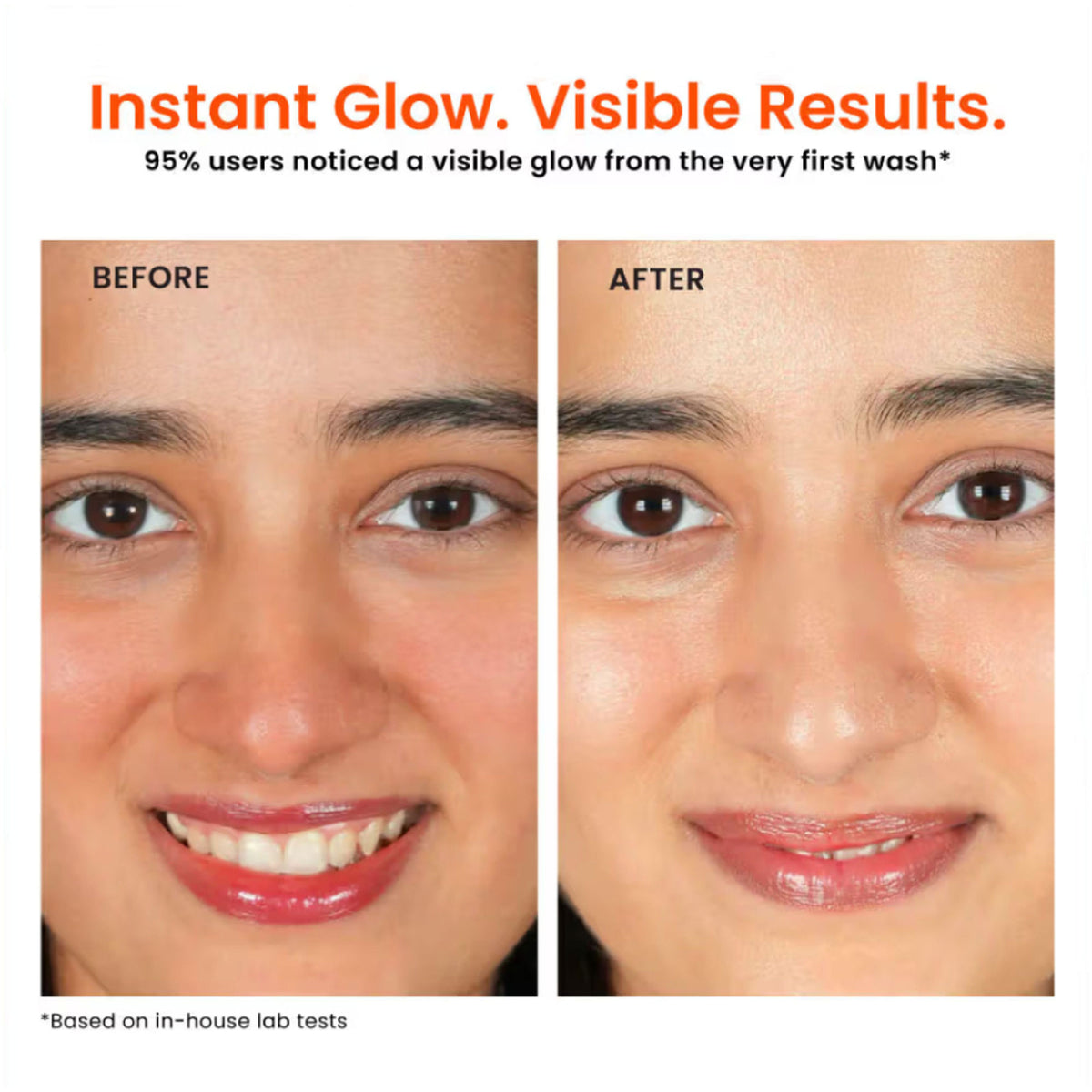 Foxtale Super Glow Face Wash with Papaya Enzyme & Vitamin C for Tan Removal & Glowing Skin