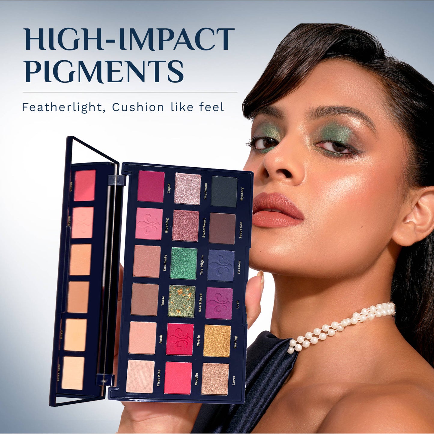 Pilgrim The French Collection Midnight In Paris 18-In-1 Eye-Shadow Palette - Multi