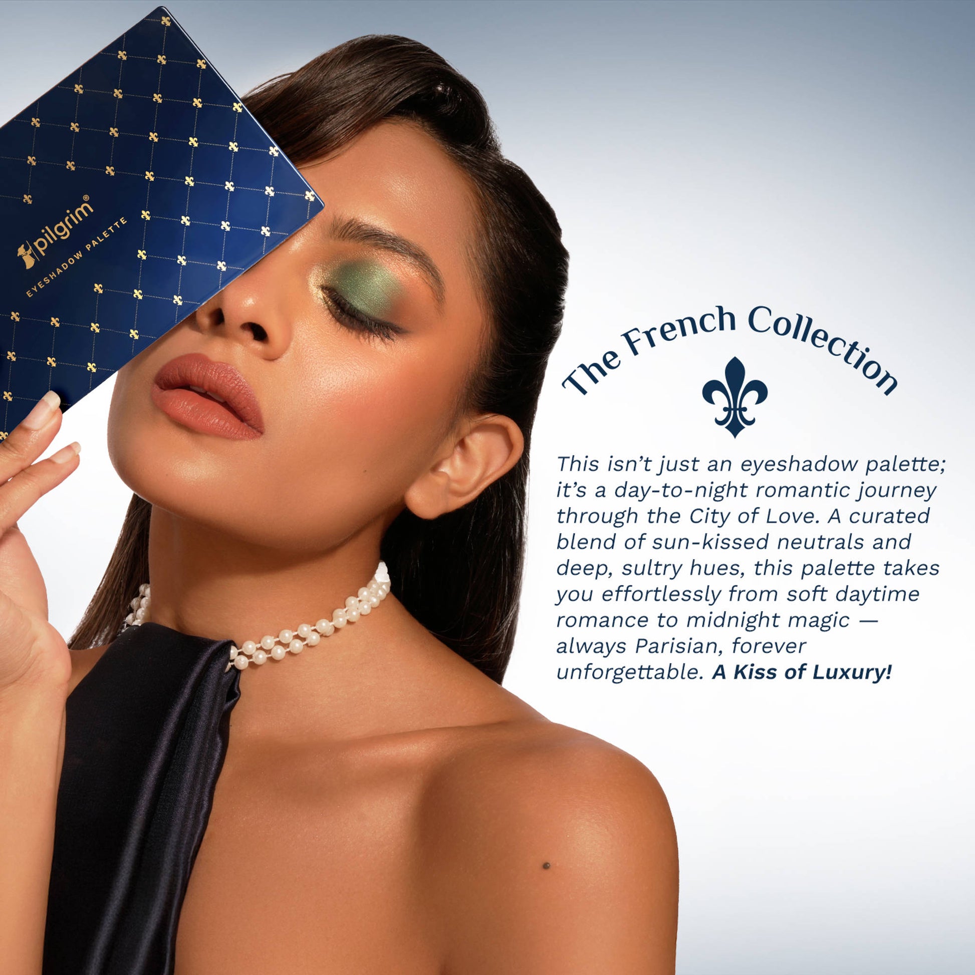 Pilgrim The French Collection Midnight In Paris 18-In-1 Eye-Shadow Palette - Multi