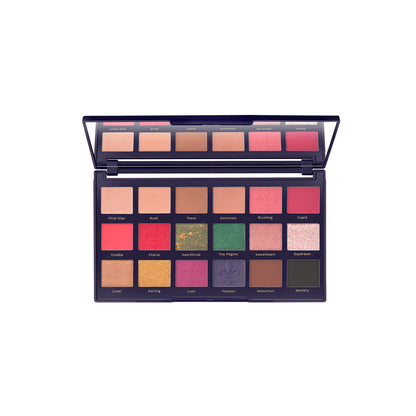 Pilgrim The French Collection Midnight In Paris 18-In-1 Eye-Shadow Palette - Multi