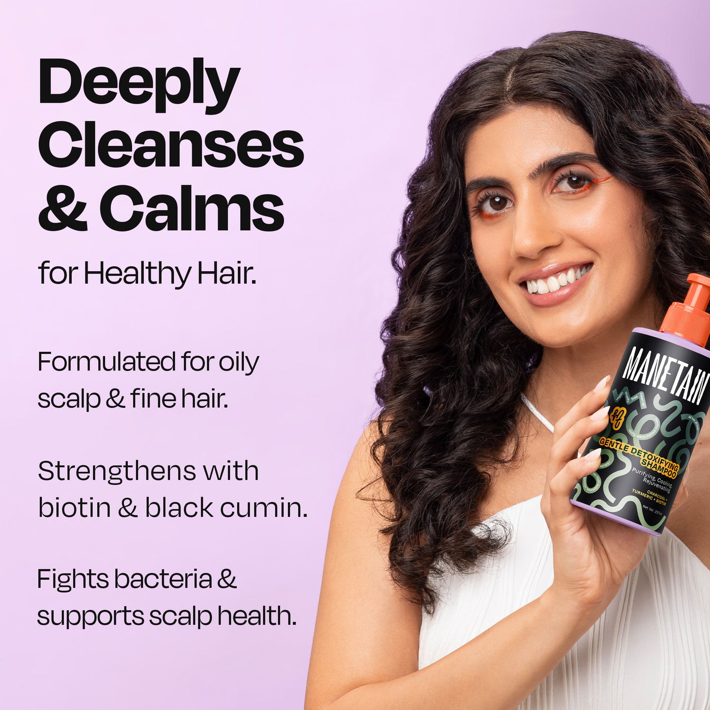 Manetain Gentle Detoxifying Shampoo