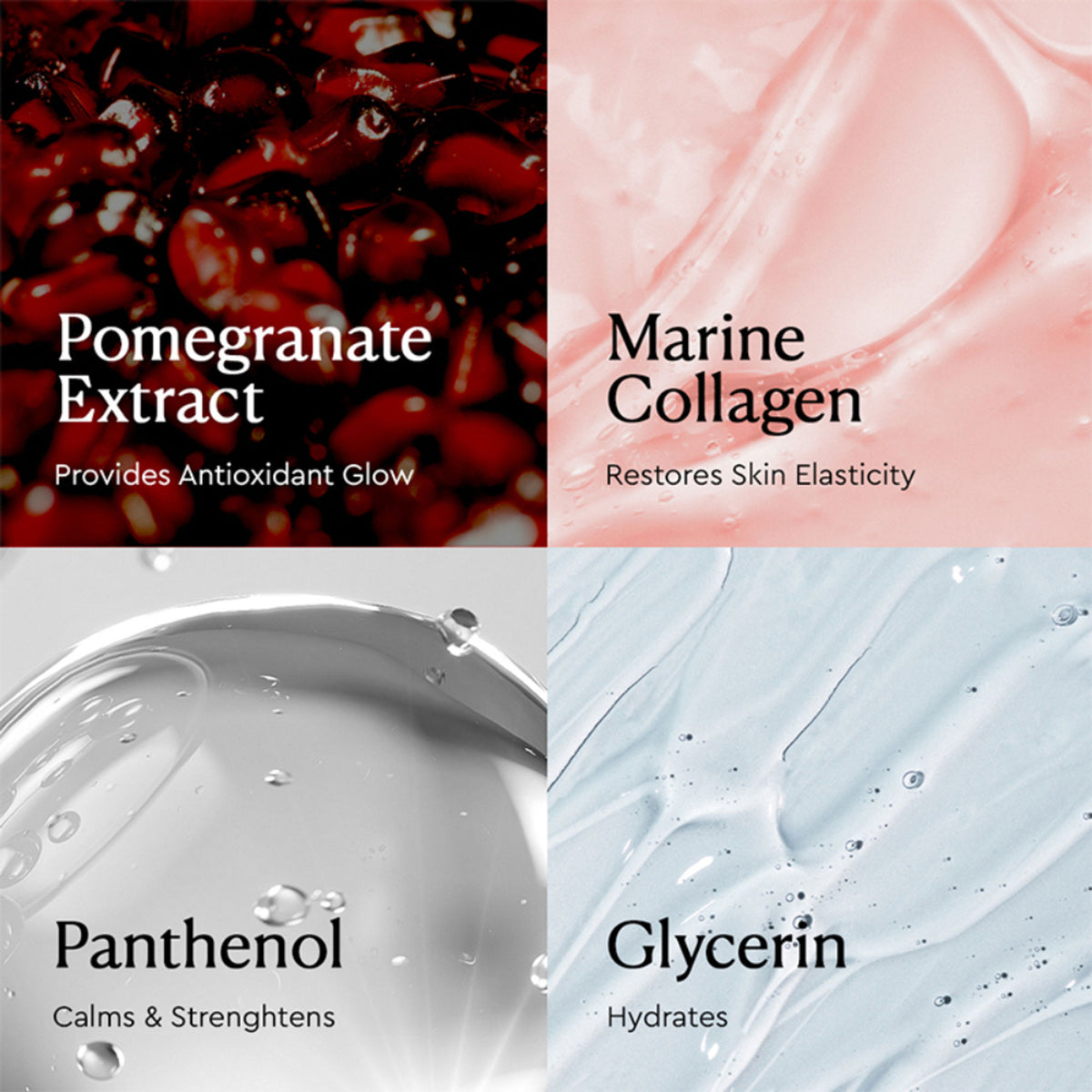 The Face Shop Collagen & Pomegranate Emulsion - Anti Aging Korean Moisturizer with Panthenol
