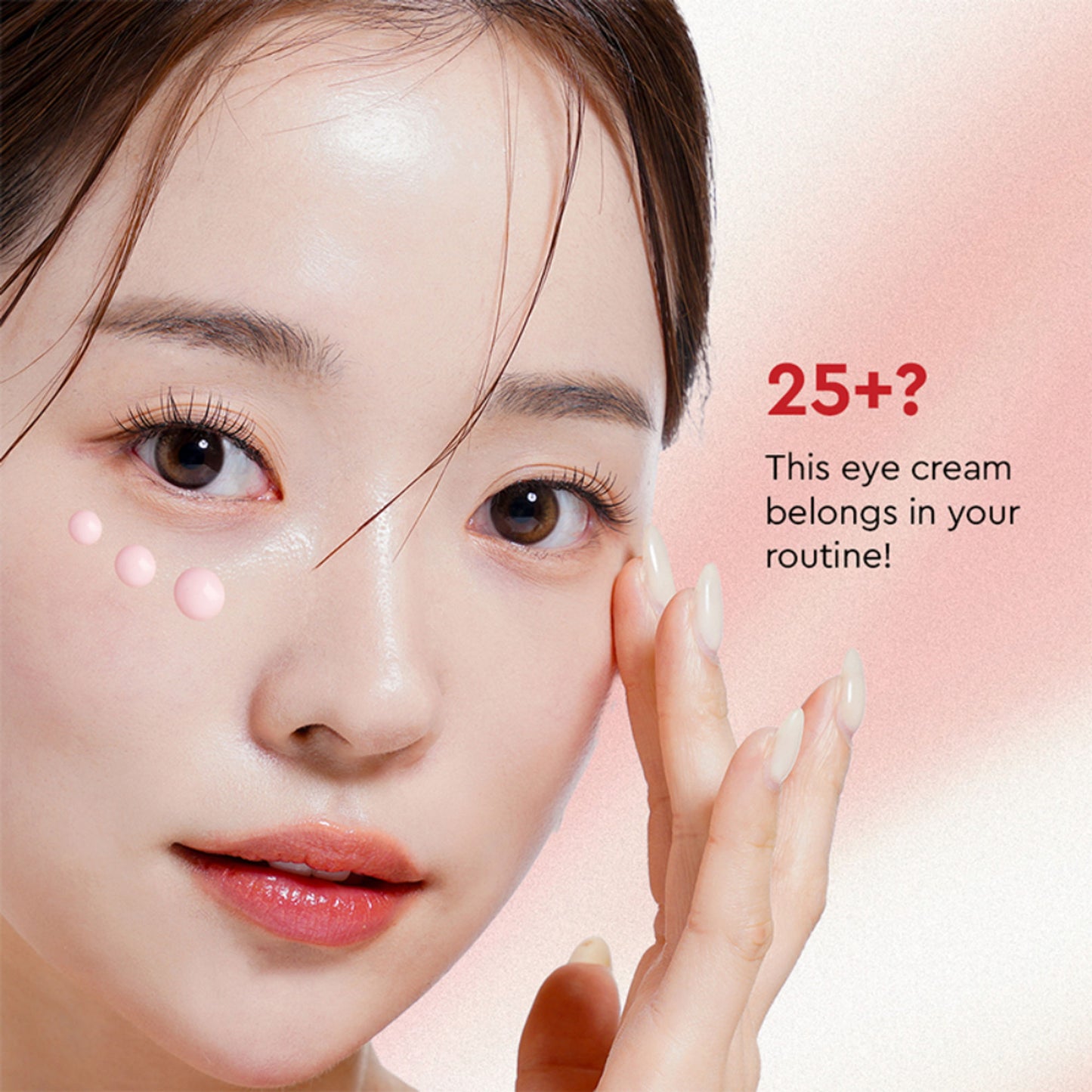 The Face Shop Collagen & Pomegranate Korean Under Eye Cream for Dark Circles & Wrinkles