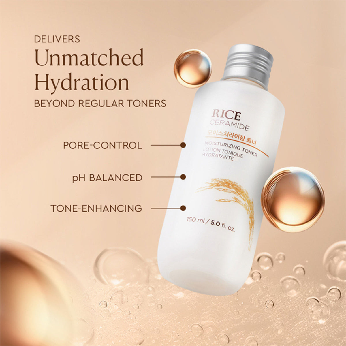 The Face Shop Ceramide & Rice Face Toner