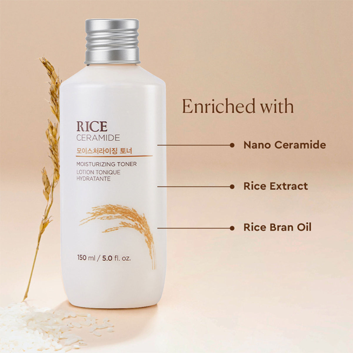 The Face Shop Ceramide & Rice Face Toner