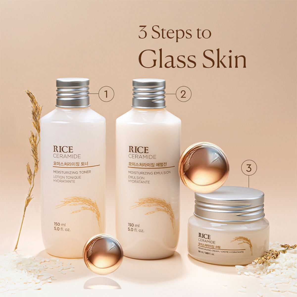 The Face Shop Ceramide & Rice Face Toner