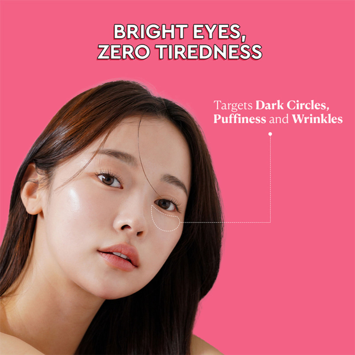 The Face Shop Rice Water Eye Cream with Niacinamide, Brightens & Moisturizes Under Eye Dark Circles