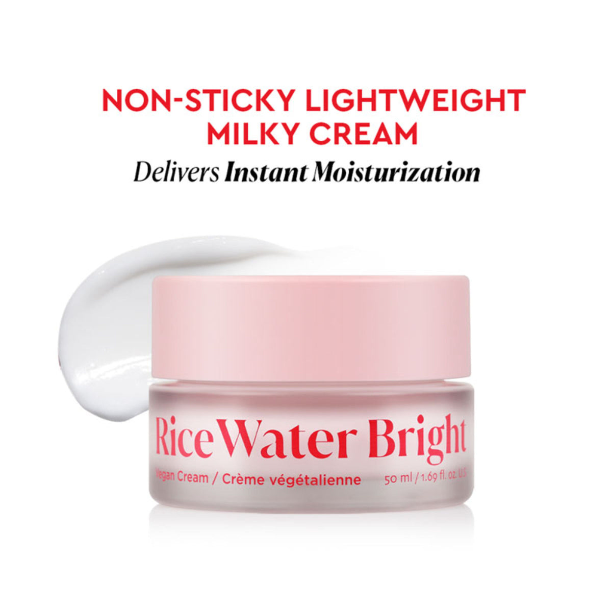The Face Shop Rice Water Cream with Niacinamide & HA, Brightens Skin, Fades Blemishes & Acne Marks