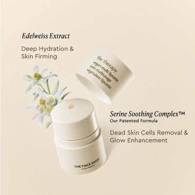 The Face Shop Vegan Korean Lipcerin - Lip Mask, Glowy Balm, Lip Scrub & Plumping Gloss in one