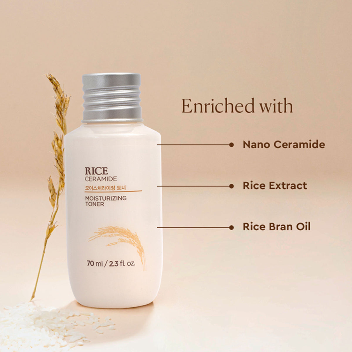 The Face Shop Ceramide & Rice Face Toner