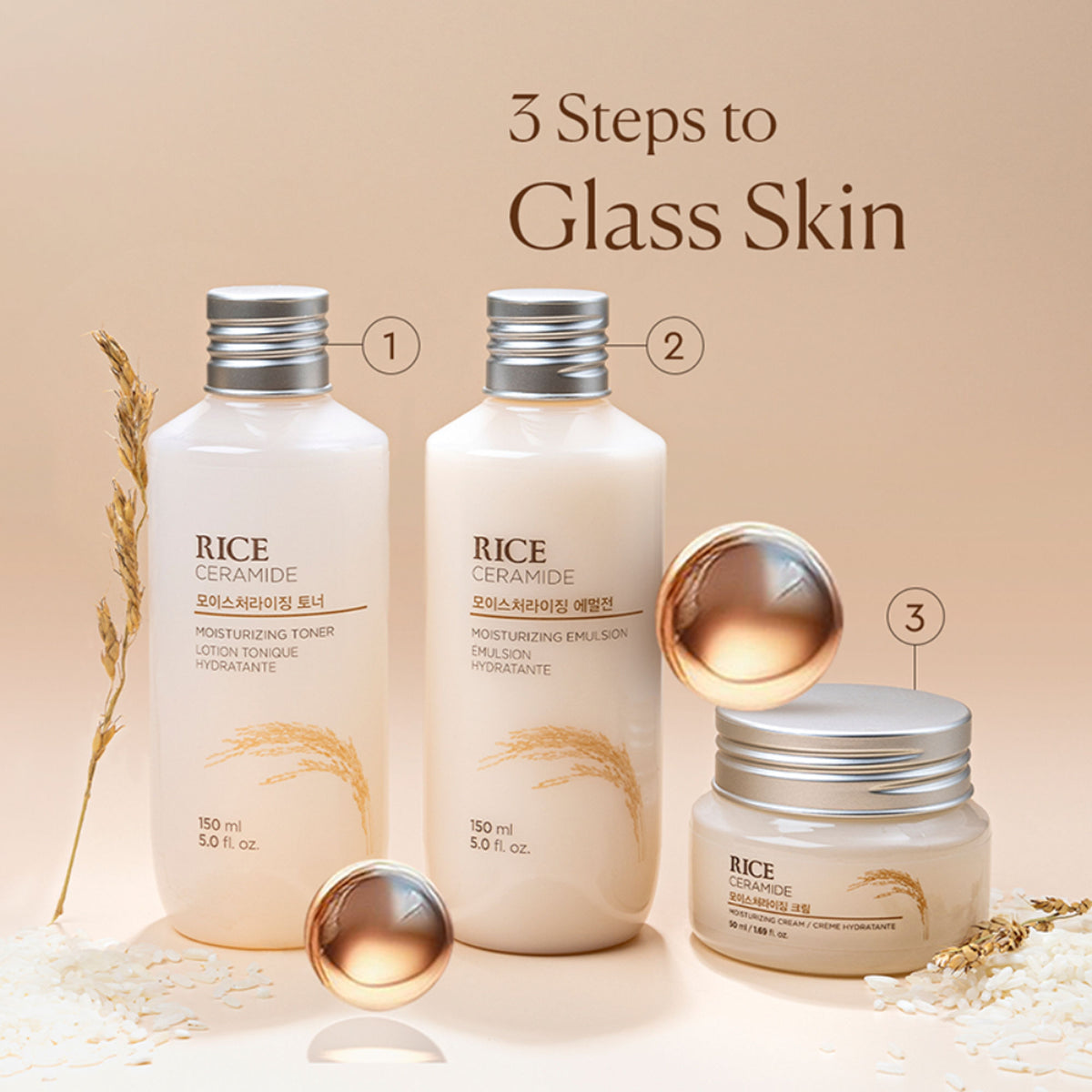 The Face Shop Ceramide & Rice Face Toner
