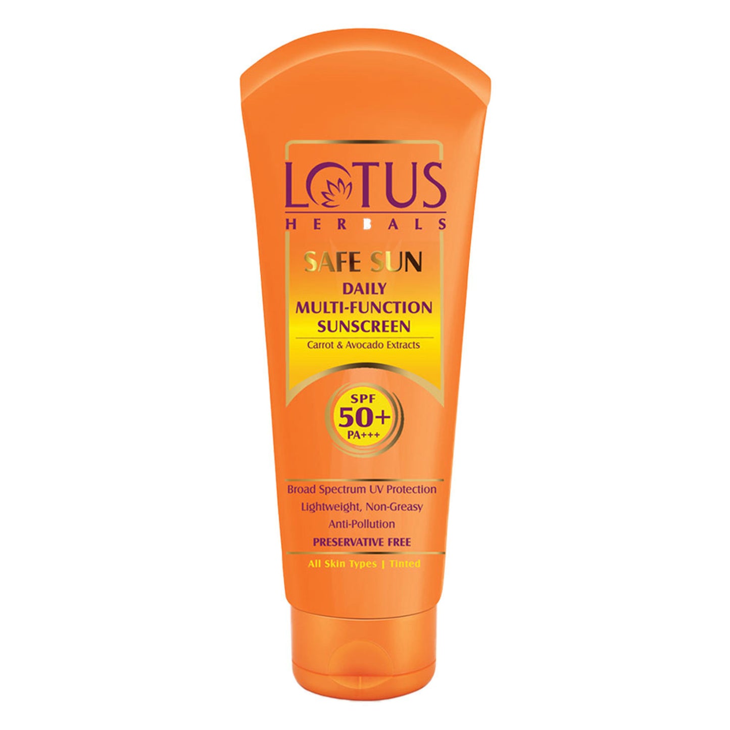 Lotus Herbals SafeSun Daily Multi-Function Sunscreen SPF 50+ With Lightweight & Non-Greasy Formula
