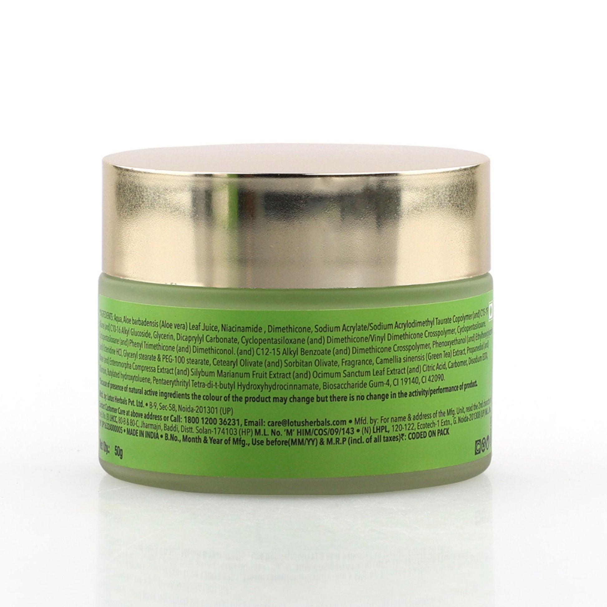 Lotus Herbals Active Aloe + Niacinamide Brightening Boost Gel