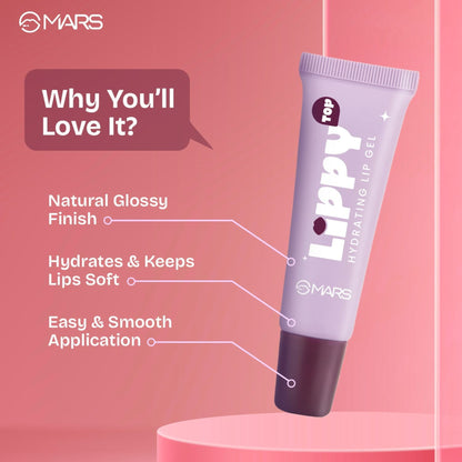 MARS Lippy Top Hydrating Lip Gel - Plumpy Grapes