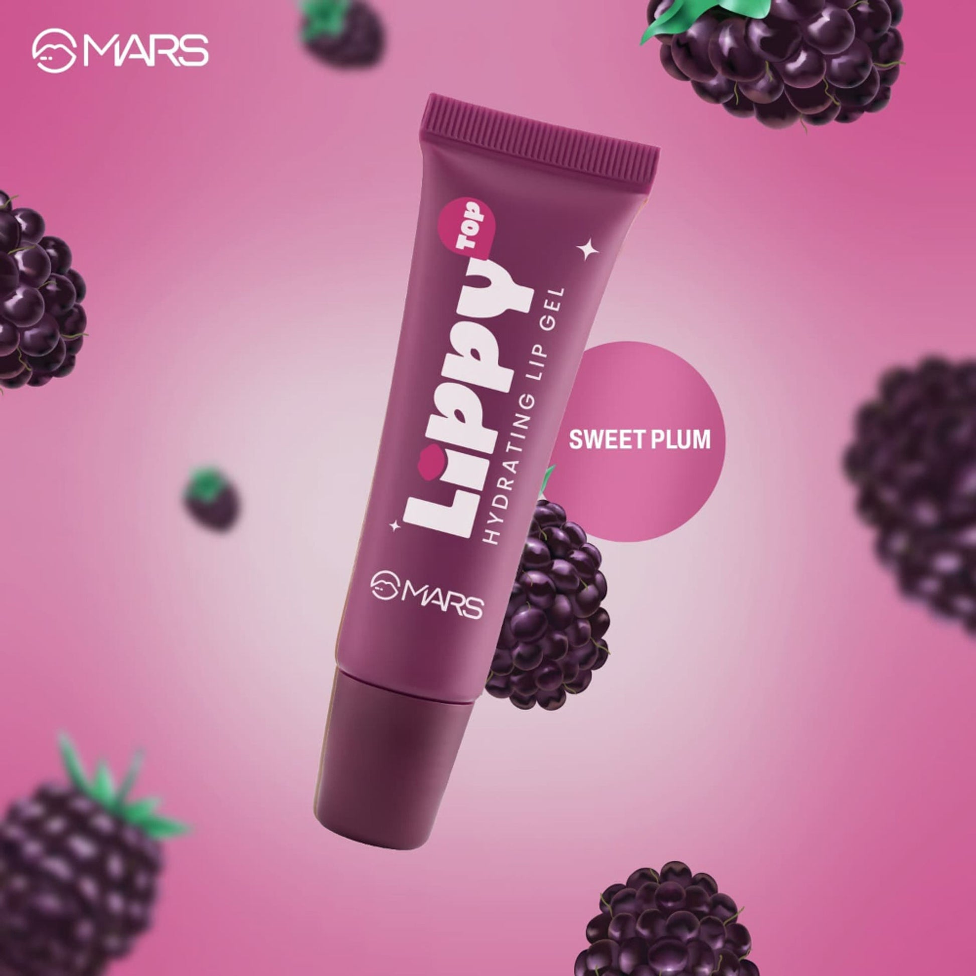 MARS Lippy Top Hydrating Lip Gel - 05 - Sweet Plum