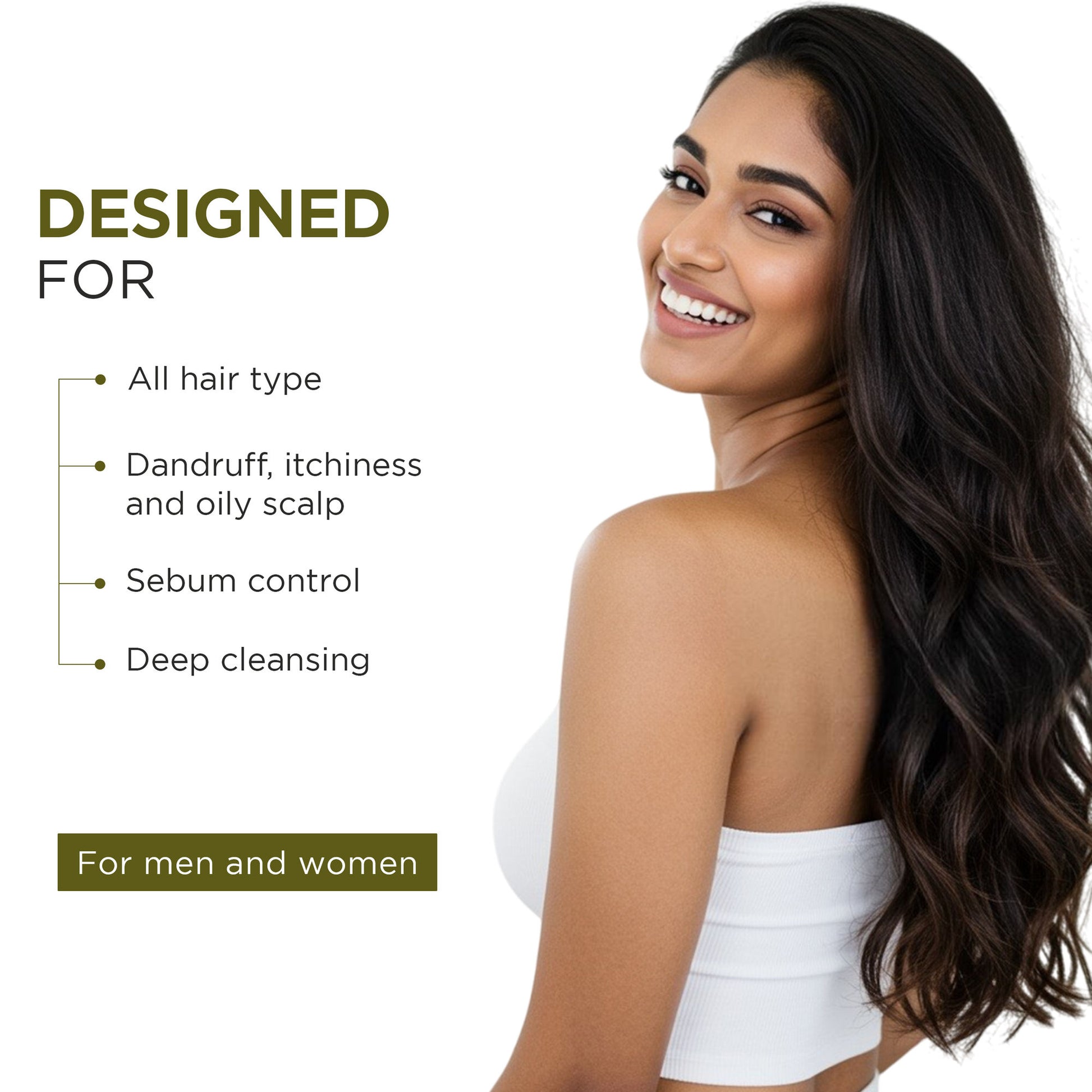 Oshea Herbals Neemclean Anti Dandruff Shampoo for Deep Nourishment & Itch