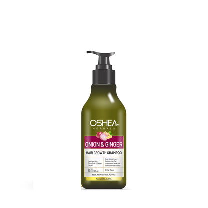 Oshea Herbals Onion & Ginger Hair Growth Shampoo for Deep Nourishment & Stimulated Hair Growth