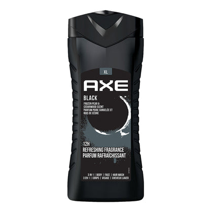 Axe Black 3 In 1 Body, Face & Hair Wash For Men