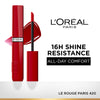 L'Oreal Paris Infallible Laque Resistance Liquid Lipstick, 16H Lacquer Shine - 420 Le Rouge Paris