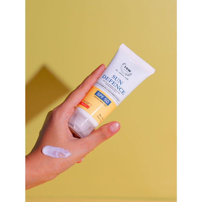 TNW The Natural Wash Sun Defence Sunscreen SPF 50 UVA UVB PA+++ Sunblock Suncream
