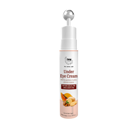 TNW The Natural Wash Under Eye Cream Roll On to Reduce Dark Circles, Puffiness and Fine Lines