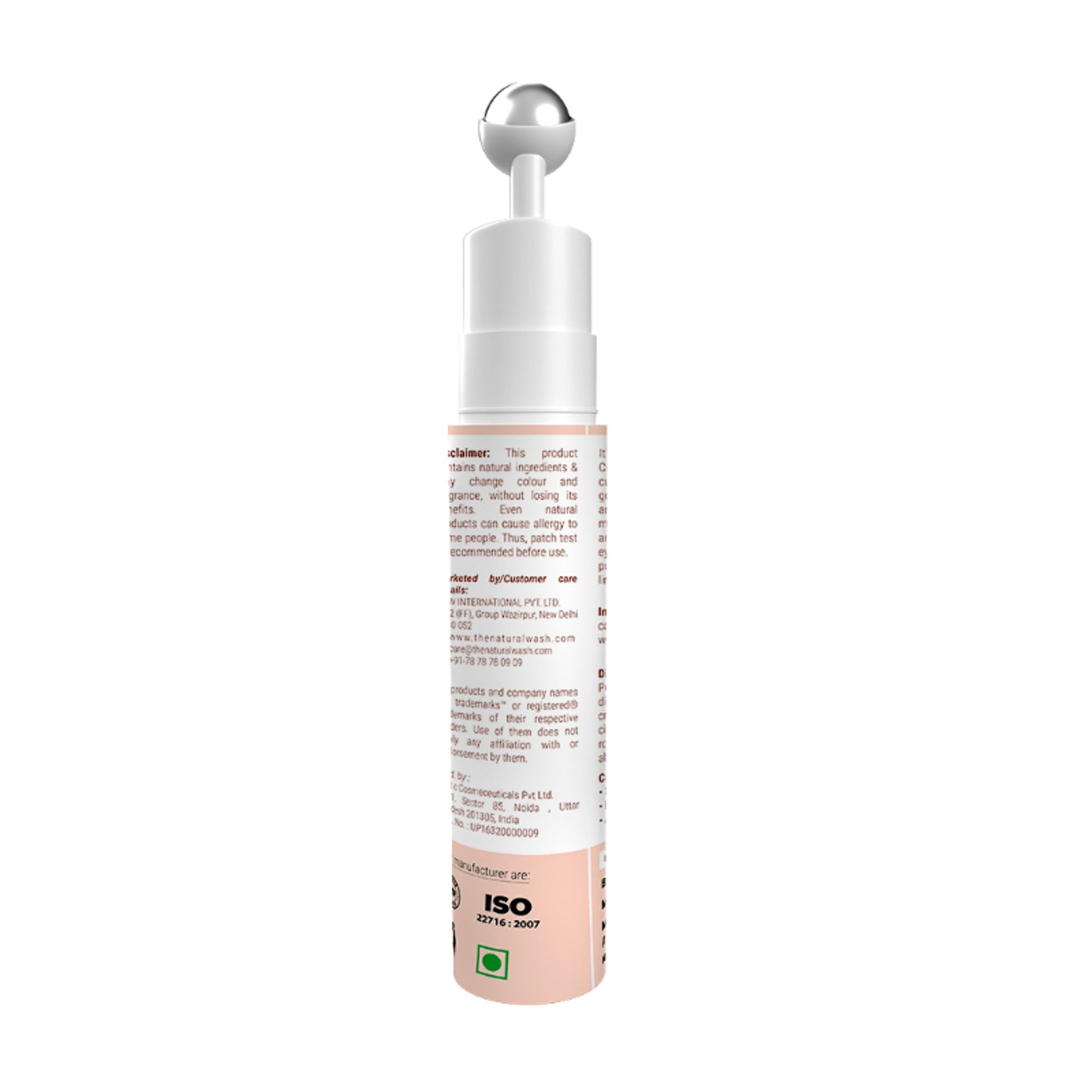 TNW The Natural Wash Under Eye Cream Roll On to Reduce Dark Circles, Puffiness and Fine Lines