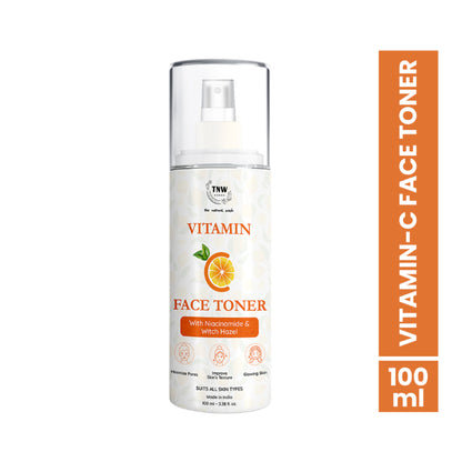 TNW The Natural Wash Vitamin C Face Toner for Improve Skin Texture with Niacinamide & Witch Hazel