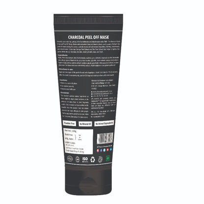 TNW The Natural Wash Charcoal Peel Off Face Mask with Activated Charcoal & Liquorice Extract