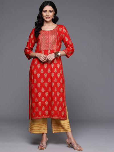 Indyancart IE Ethnic Motifs Printed Kurta