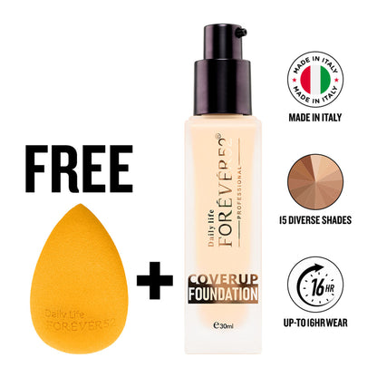 Daily Life Forever52 Coverup Foundation with Free Sponge - Fcu10.2