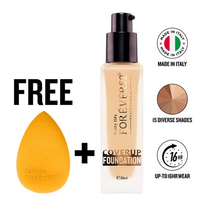 Daily Life Forever52 Coverup Foundation with Free Sponge - Fcu20.6