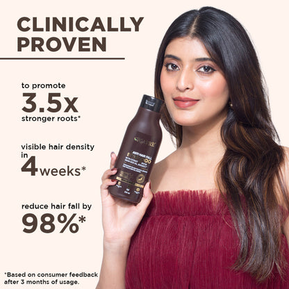 Orgatre Anti Hair Fall Control Shampoo With Meethi And Onion Seed Oil, Paraben & Sulphate Free