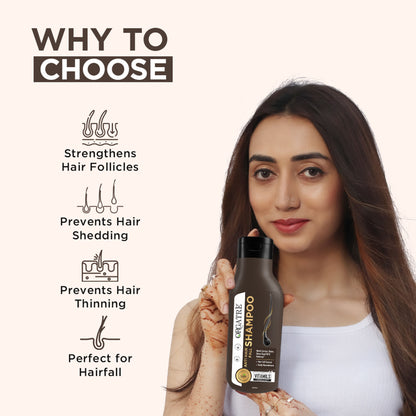 Orgatre Anti Hair Fall Control Shampoo With Meethi And Onion Seed Oil, Paraben & Sulphate Free