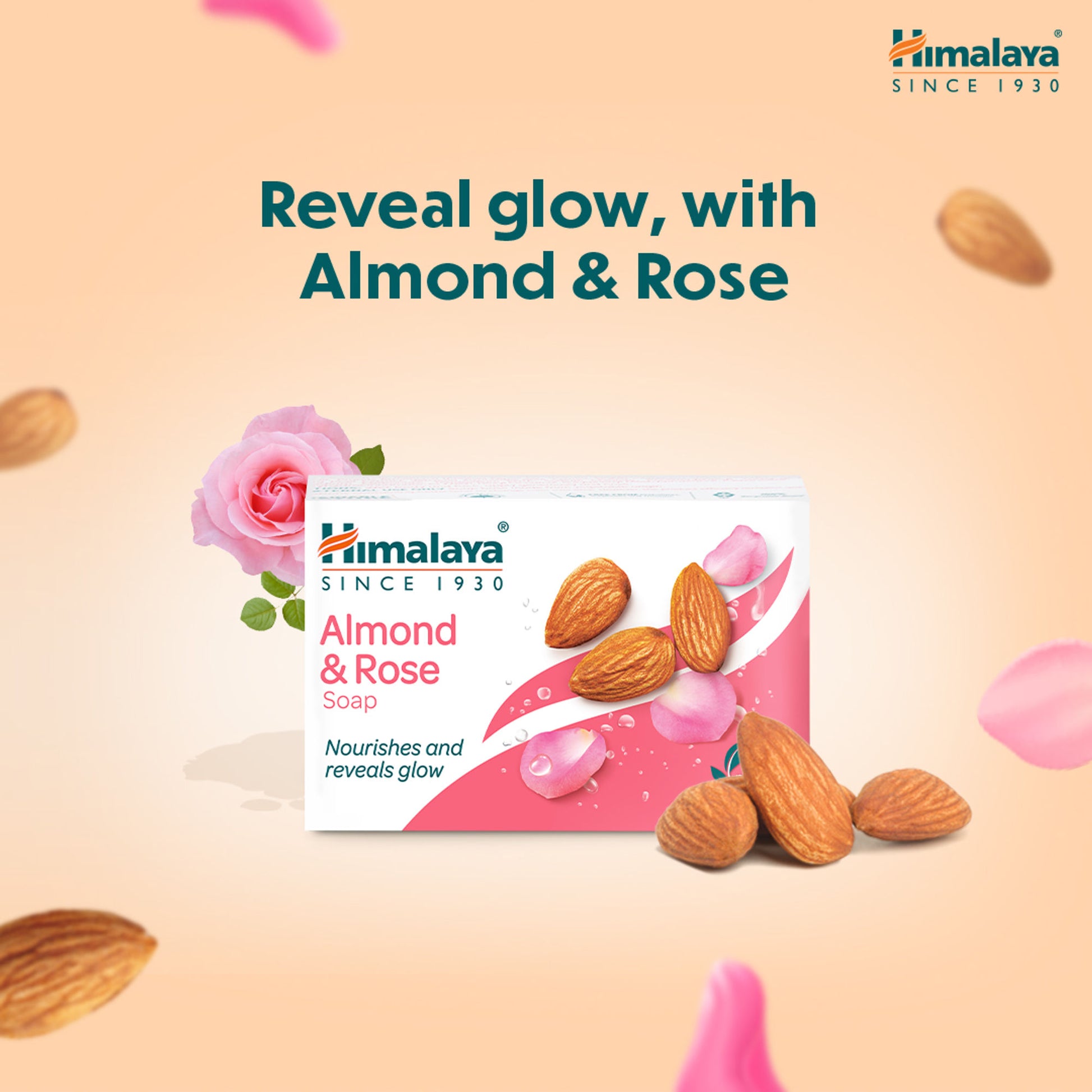Himalaya Almond And Rose Soap