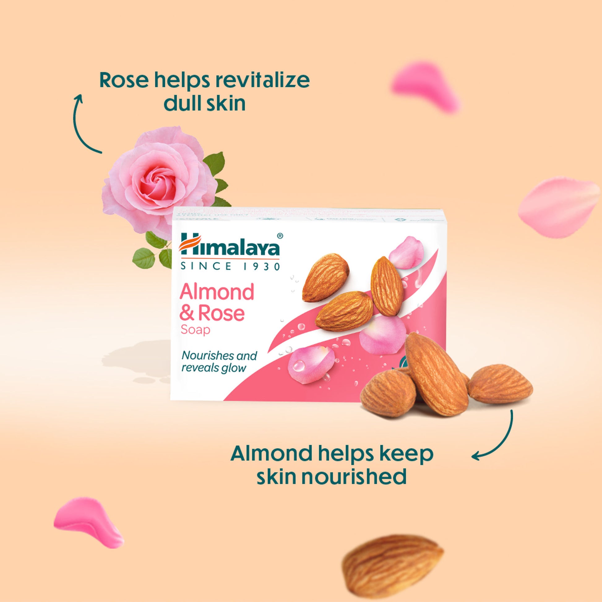 Himalaya Almond And Rose Soap