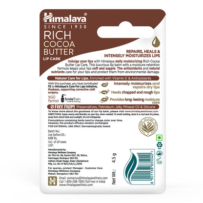 Himalaya Rich Cocoa Butter Lip Care