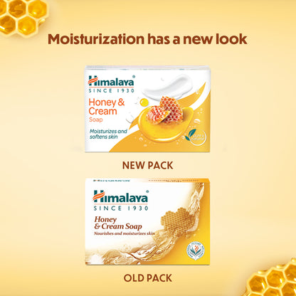Himalaya Cream And Honey Nourishing Soap