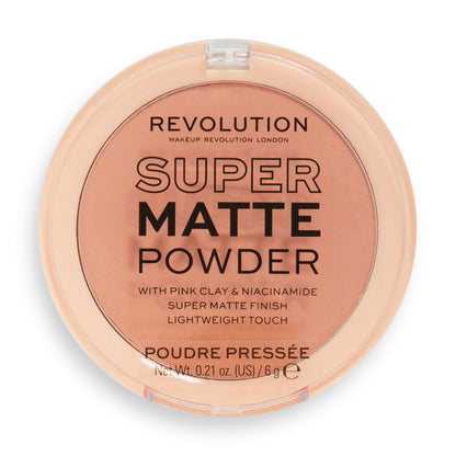 Makeup Revolution Super Matte Pressed Powder - Warm Beige