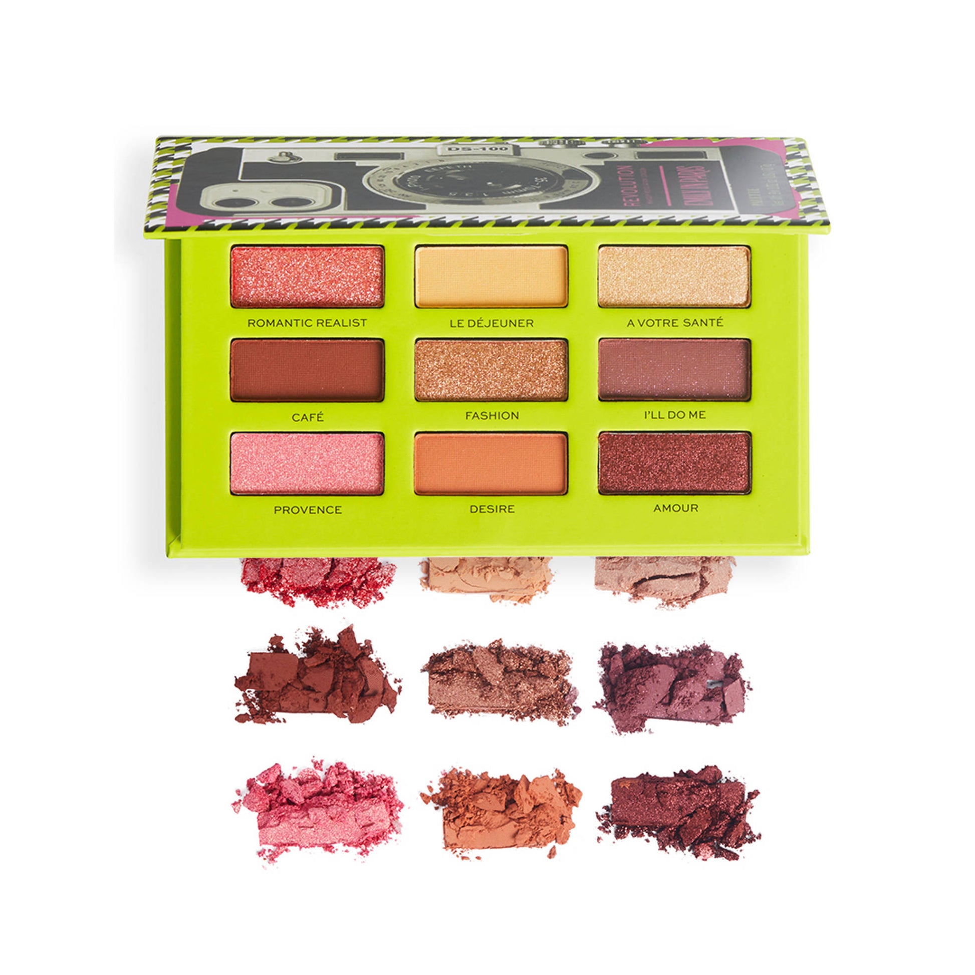 Makeup Revolution X Emily In Paris Camera Queen Palette