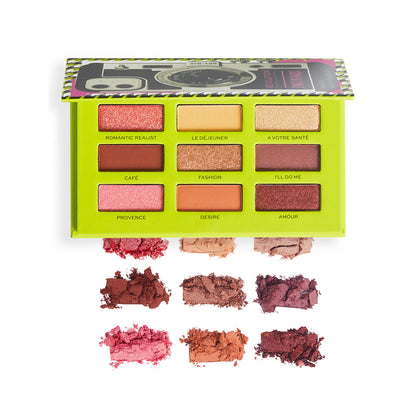 Makeup Revolution X Emily In Paris Camera Queen Palette