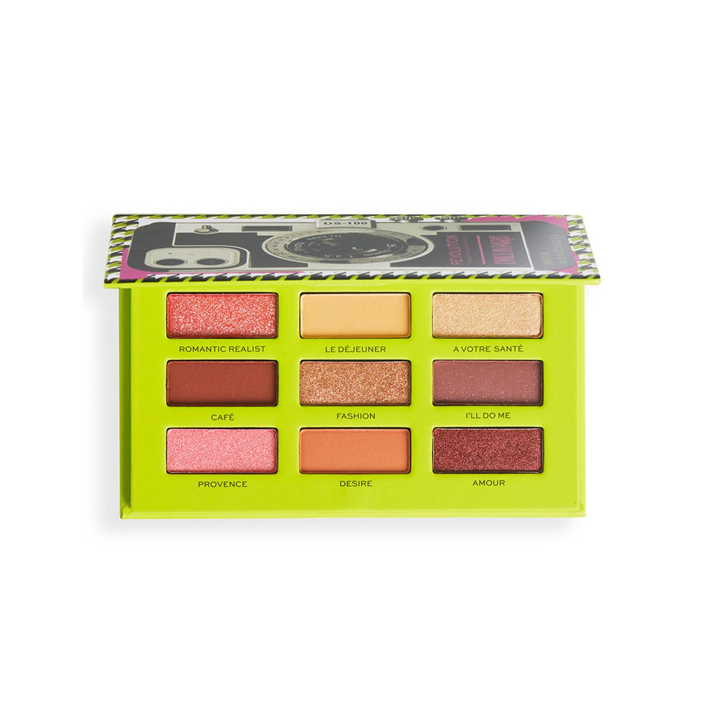 Makeup Revolution X Emily In Paris Camera Queen Palette