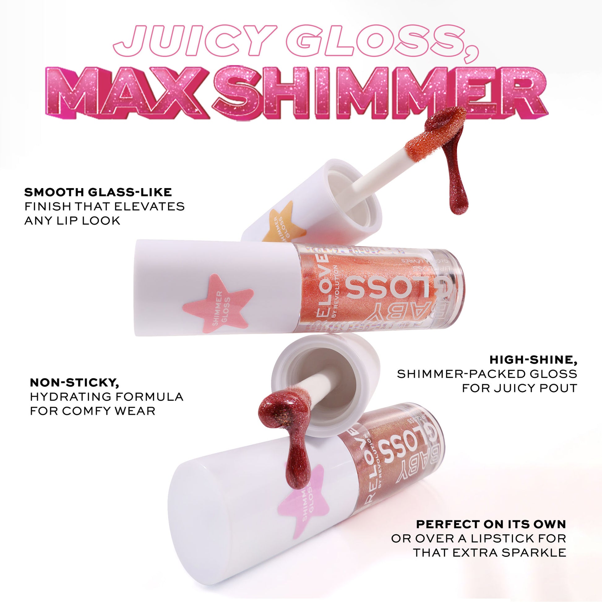 Revolution Relove Baby Gloss Shimmer - Twilight