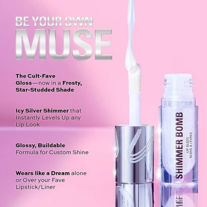 Makeup Revolution Metallic Muse Shimmer Bomb Lip Gloss