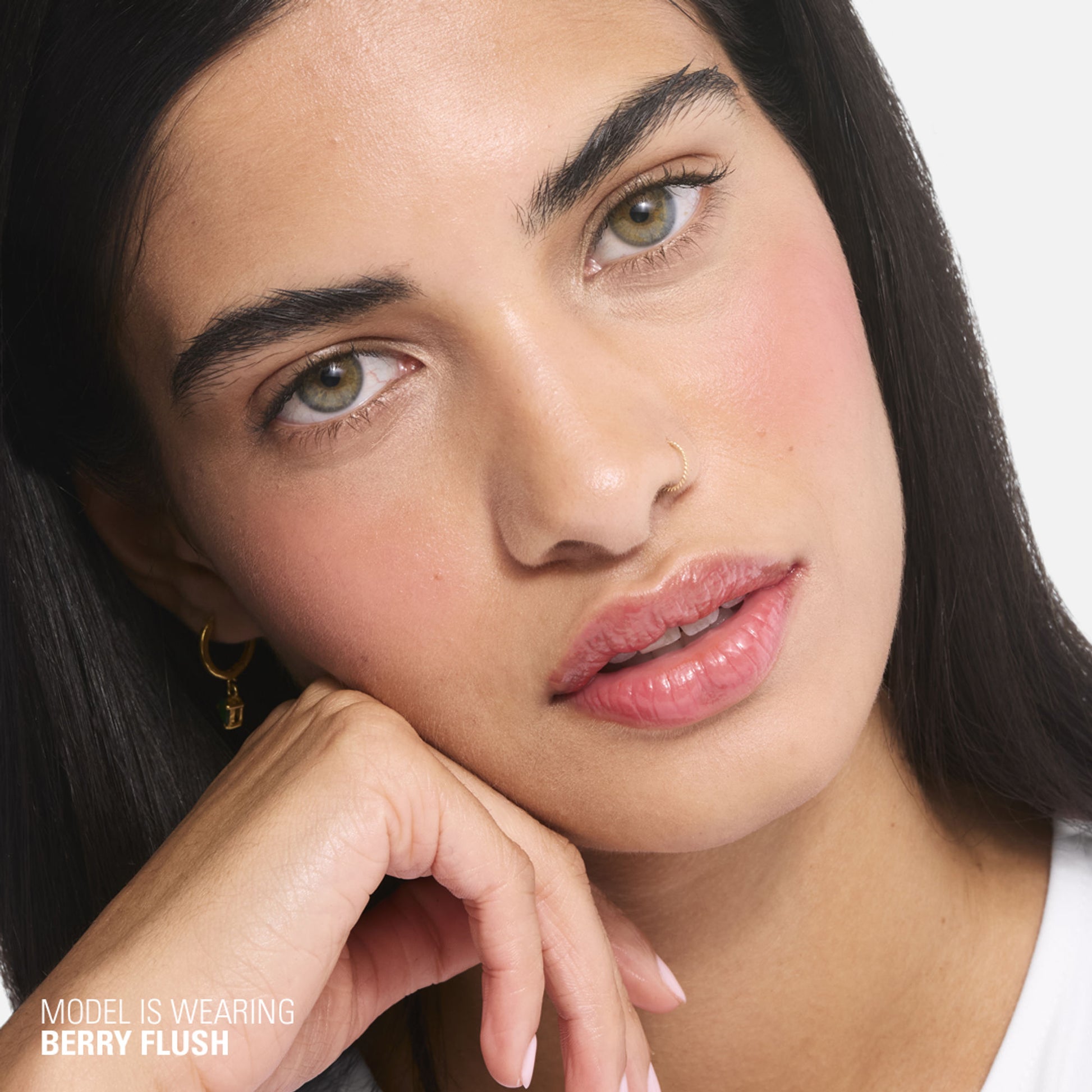 Makeup Revolution Skin Silk Marble Blush Stick - Berry Flush